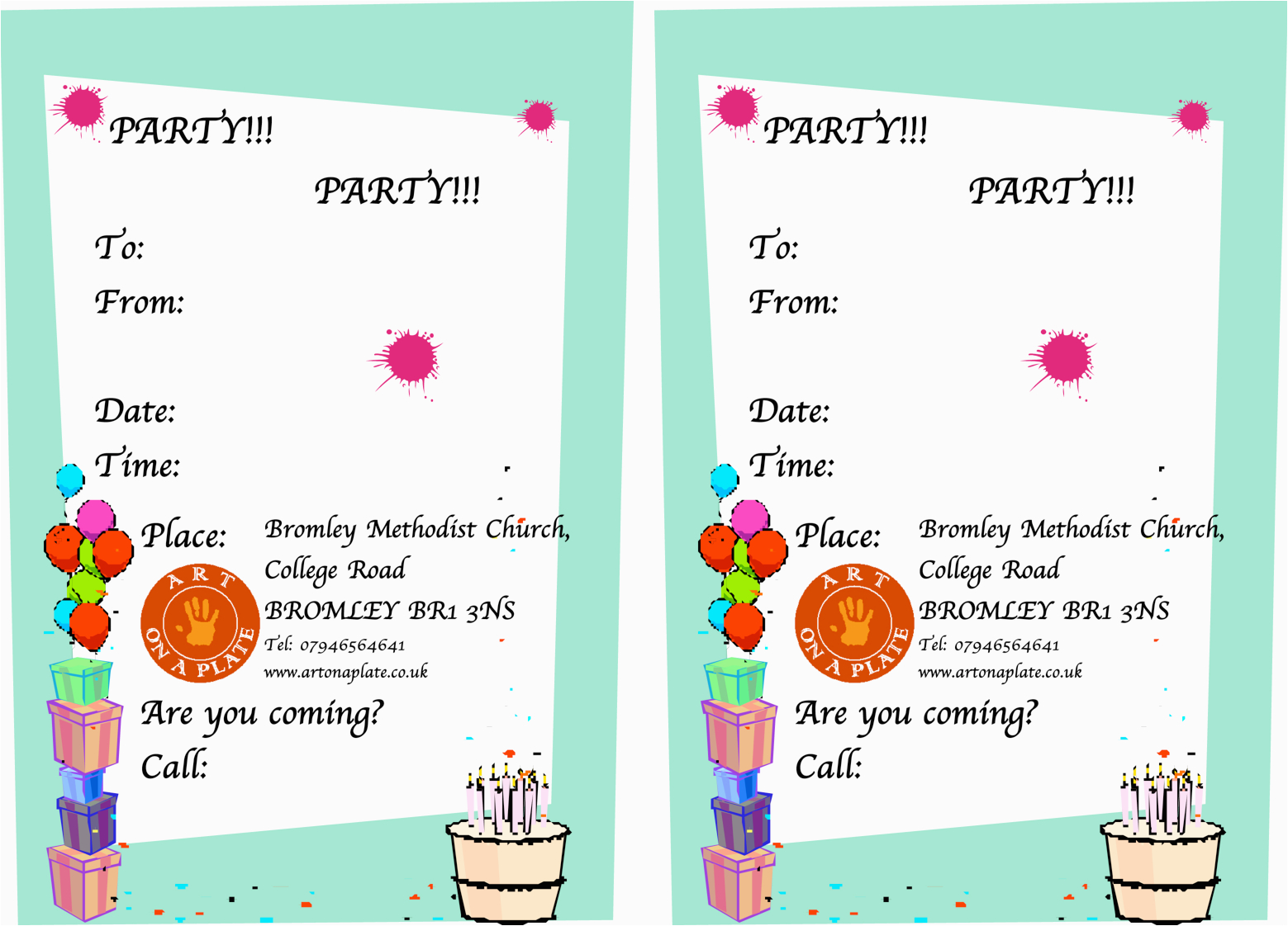 How Do You Write A Birthday Invitation Message