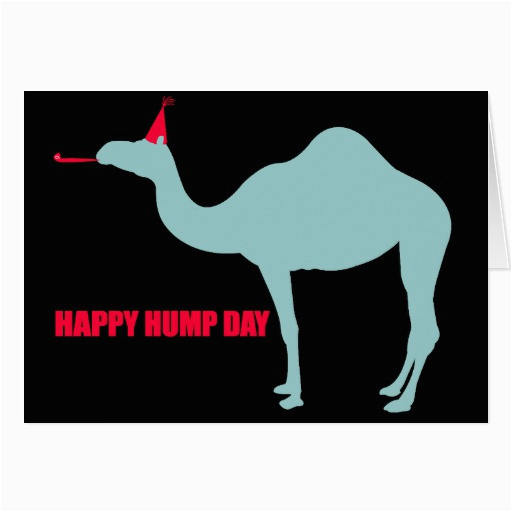 happy hump day camel greeting card zazzle