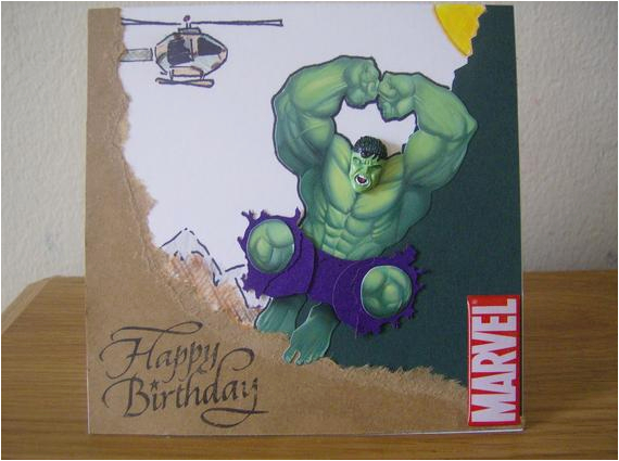 hulk bash birthday card by writtenxpressions on etsy