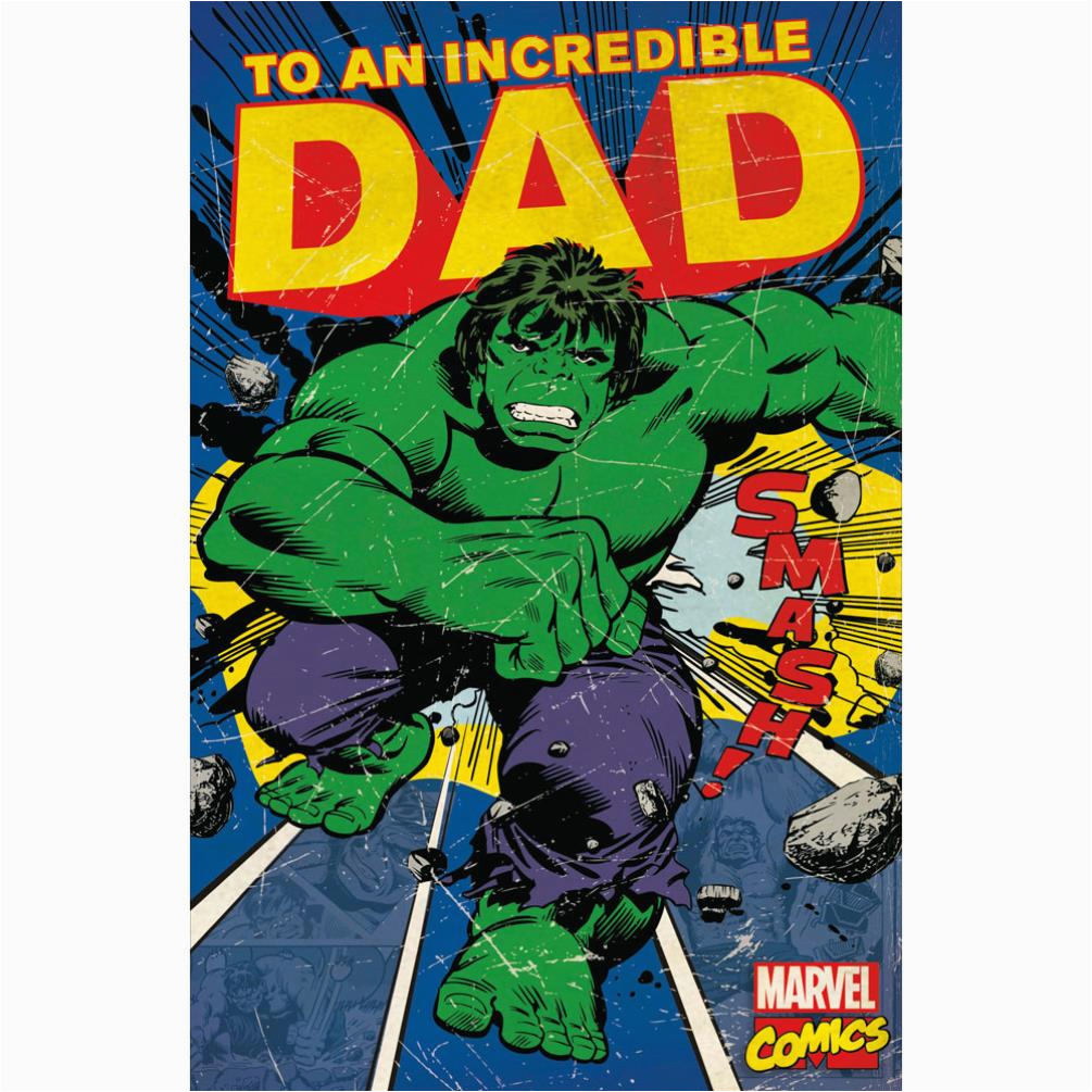 incredible dad retro hulk birthday card 345097 0 1