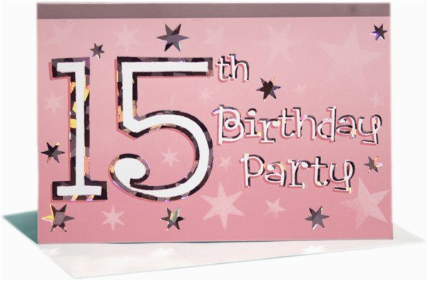 Invitations for 15 Birthday Party 15th Birthday Party Invitations A Birthday Cake