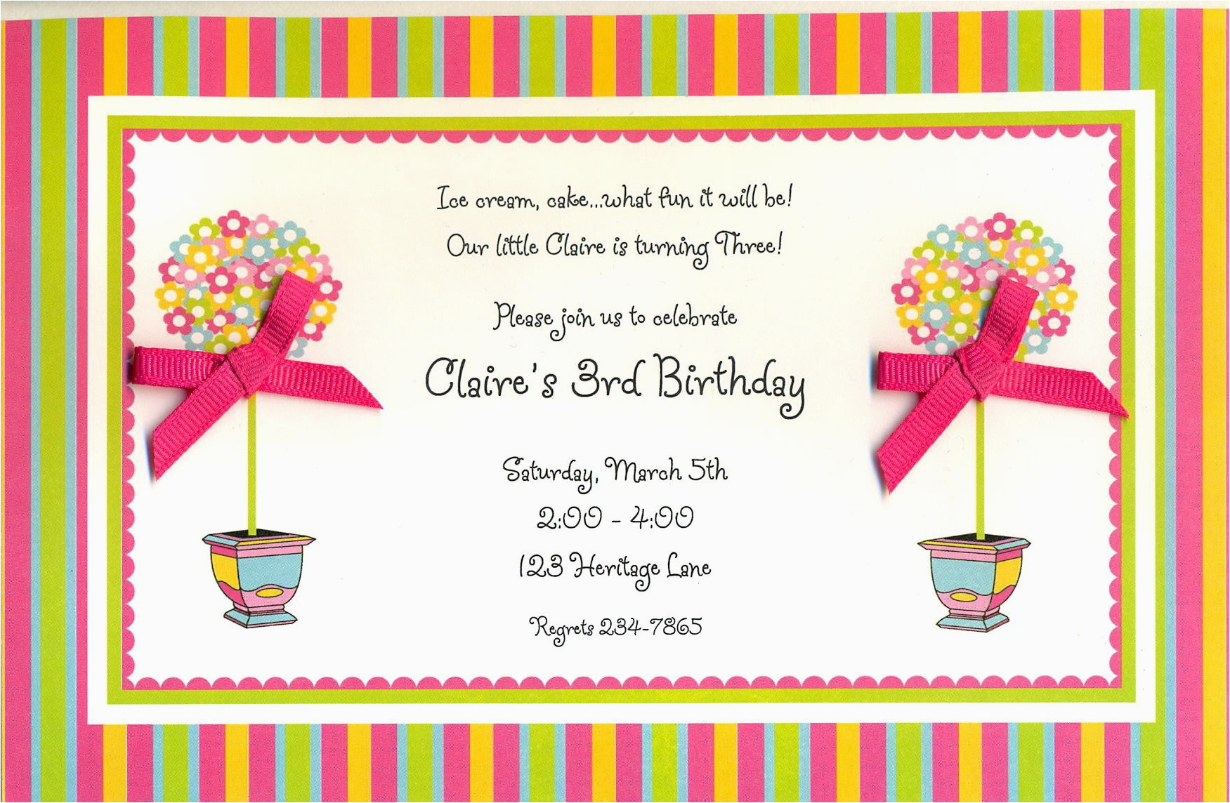 Invite To Birthday Party Wording BirthdayBuzz