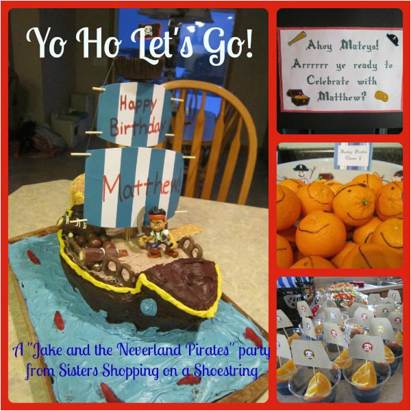 jake and the neverland pirates party ideas