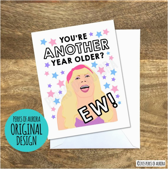 ew jimmy fallon inspired funny birthday card