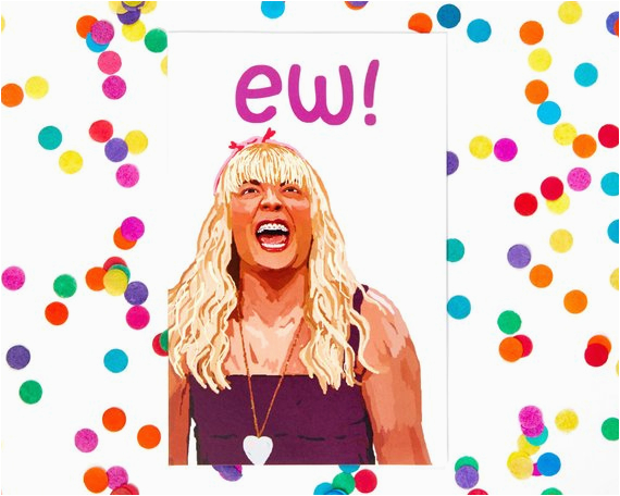 funny card jimmy fallon 39 ew 39 sara character blank