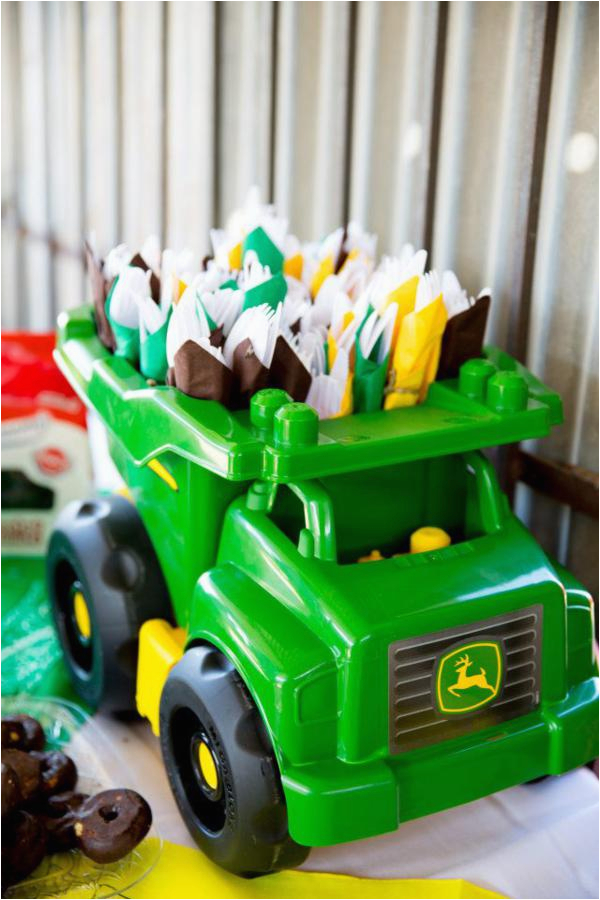 john deere tractor themed birthday party