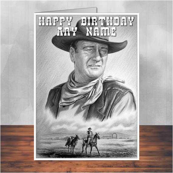 John Wayne Birthday Card BirthdayBuzz