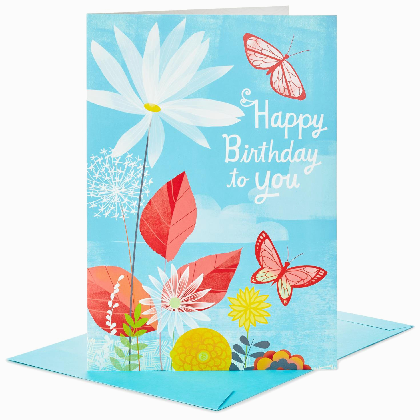 joyful butterflies pop up jumbo birthday card 16