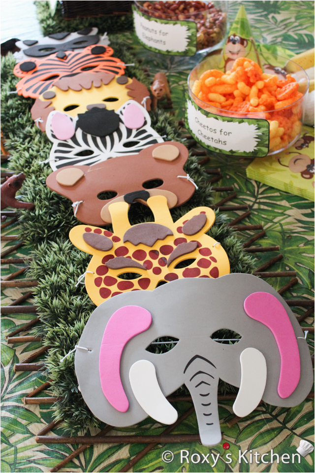 safari jungle themed first birthday party part iv cheap party supplies decorations