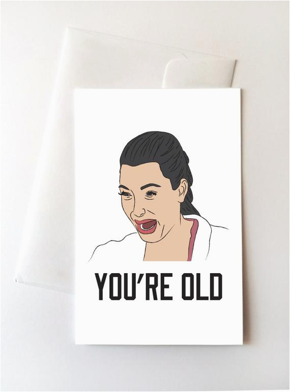 Kardashian Birthday Card Kim Kardashian Birthday Card