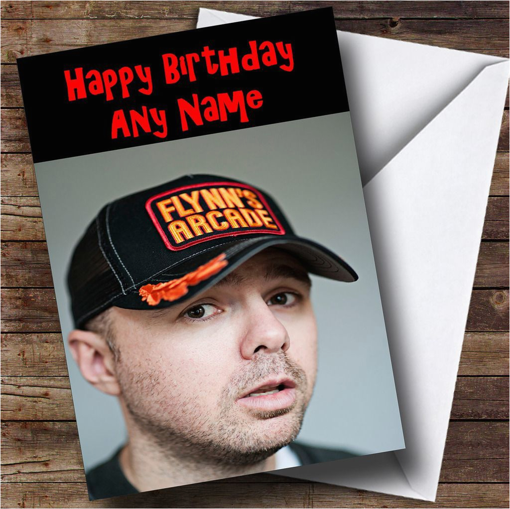 karl pilkington personalised birthday card 8779 p