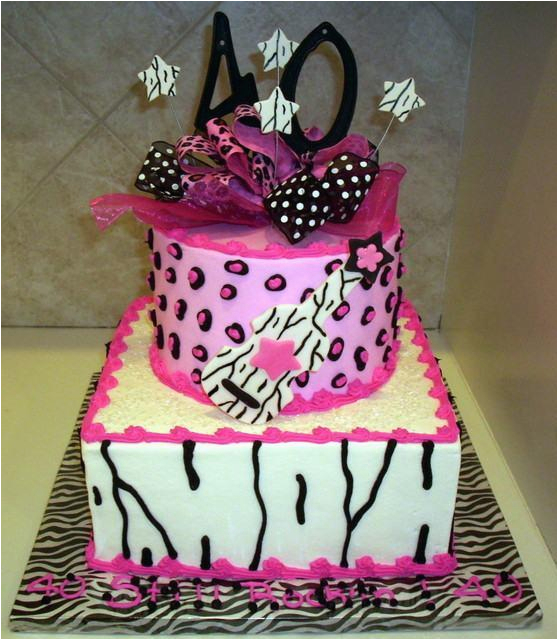 40th birthday cake ideas for ladies a birthday cake
