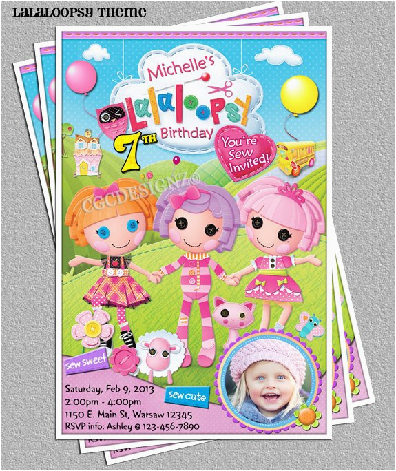 lalaloopsy birthday party photo