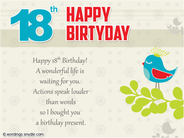 Large 18th Birthday Cards For Son 18th Birthday Wishes Greeting And 