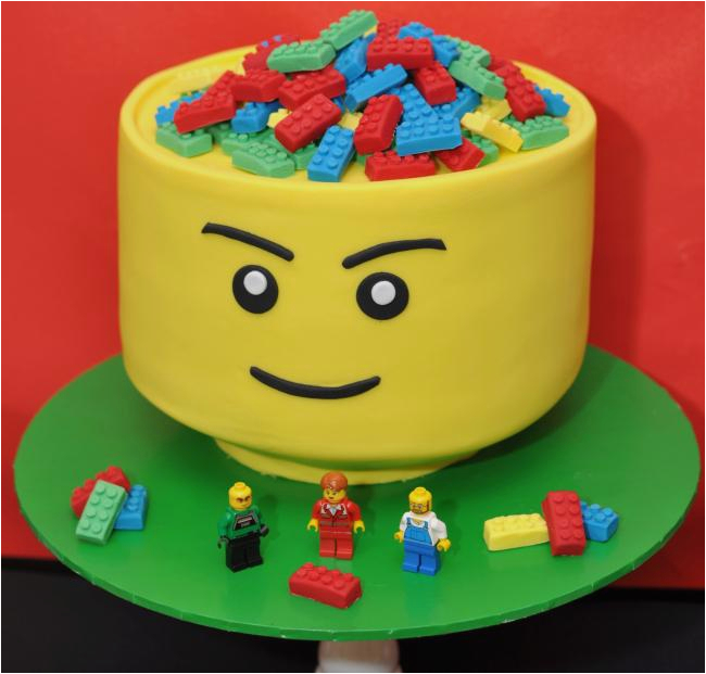 boys lego themed 5th birthday party