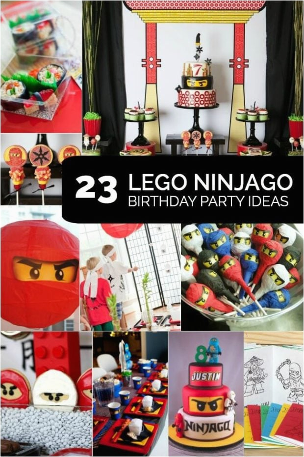 23 of the best ninjago party ideas