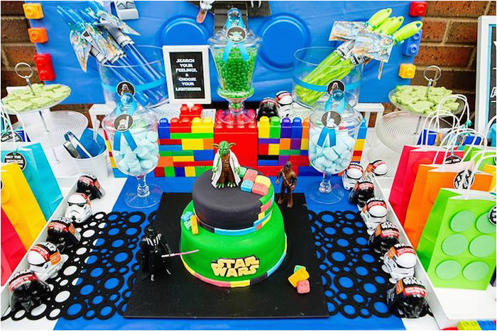 star wars lego birthday party
