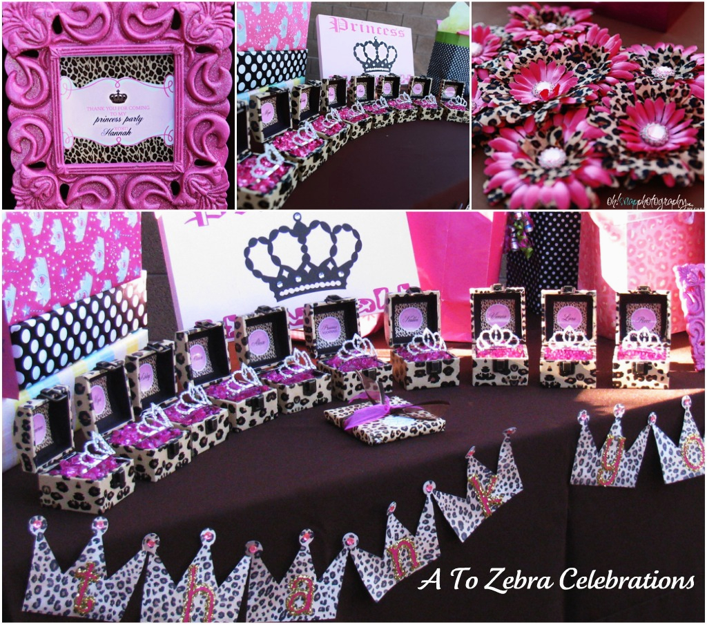 leopard princess party