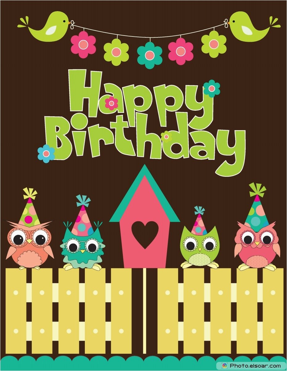 unique happy birthday cards free