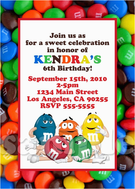 mm party invitations