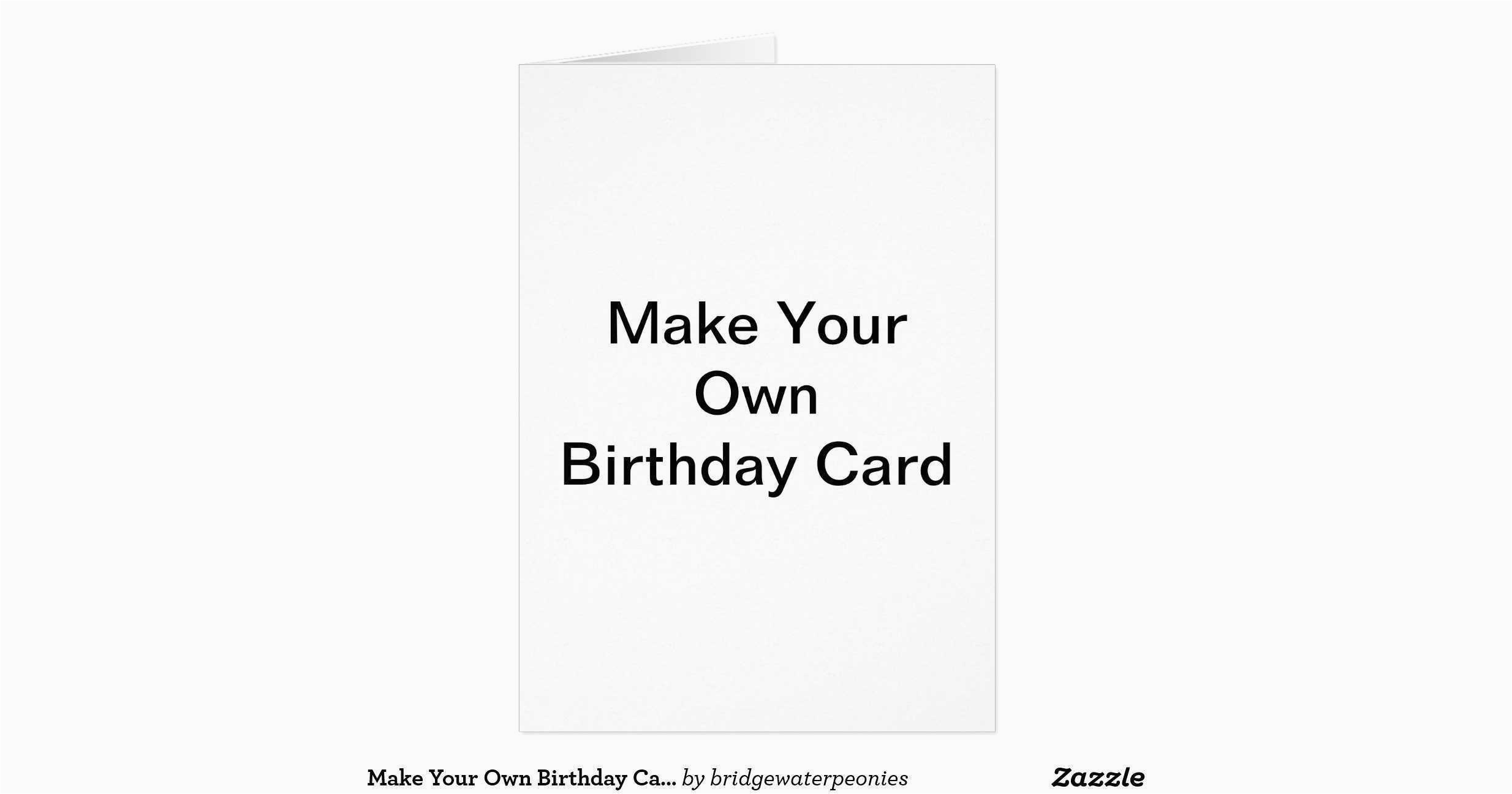 Make Your Own Birthday Card For Free BirthdayBuzz