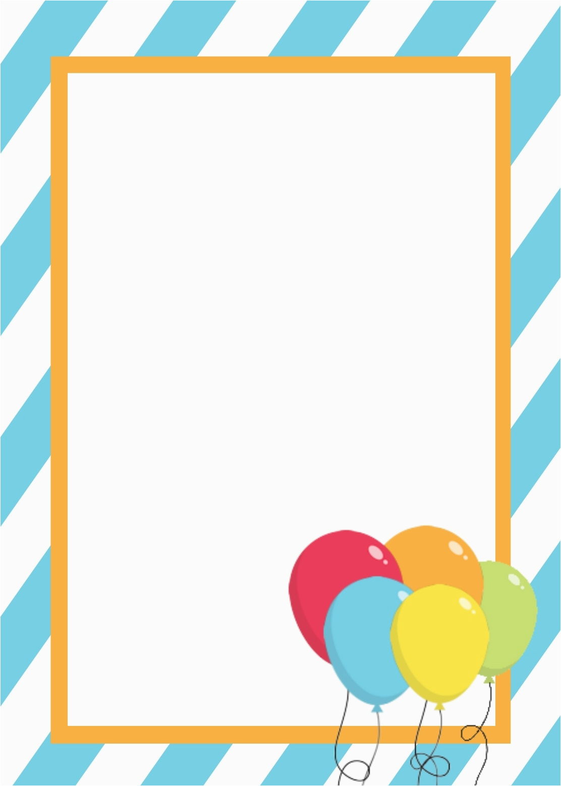 make your own birthday invitations free template