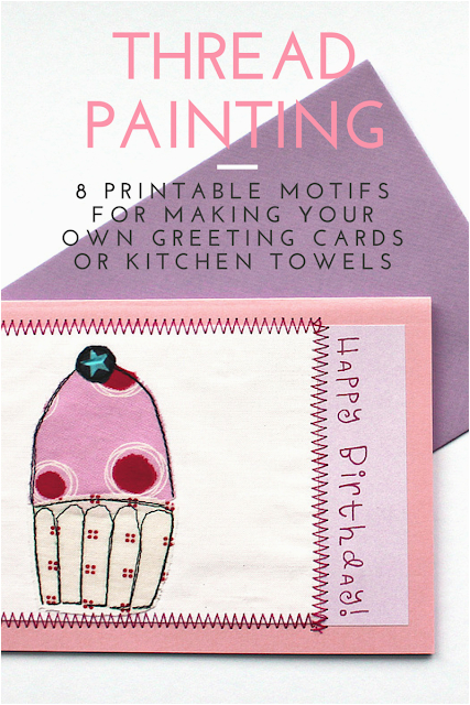 farbstoff make your own appliqued greeting cards