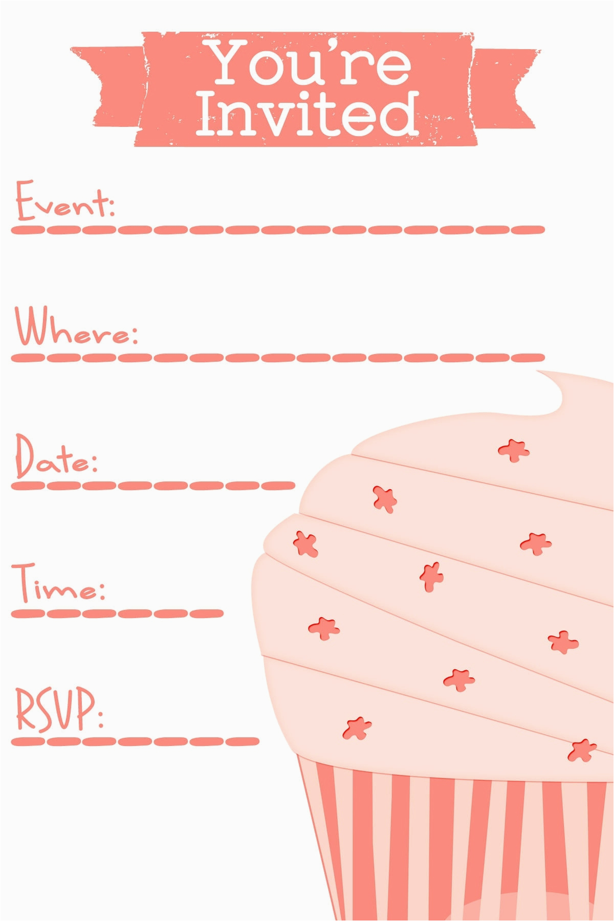 make your own birthday invitations free template