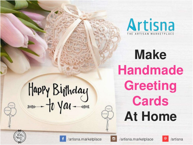 how to make handmade greeting cards at home