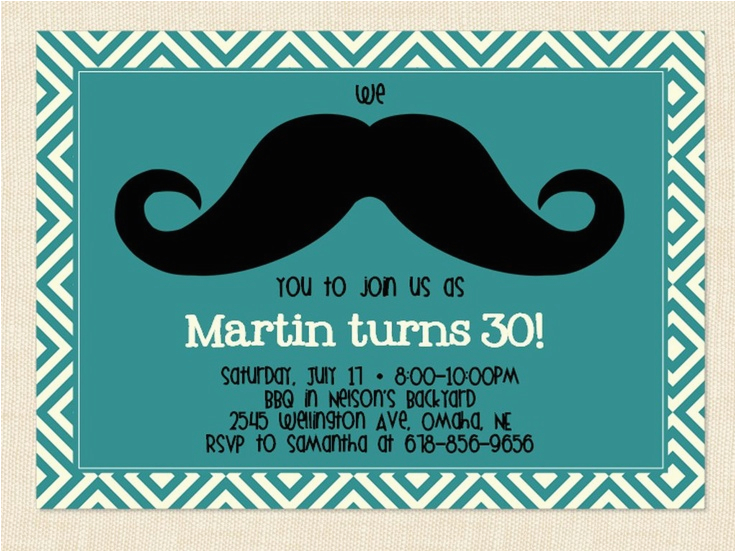 50th birthday invitation template for men