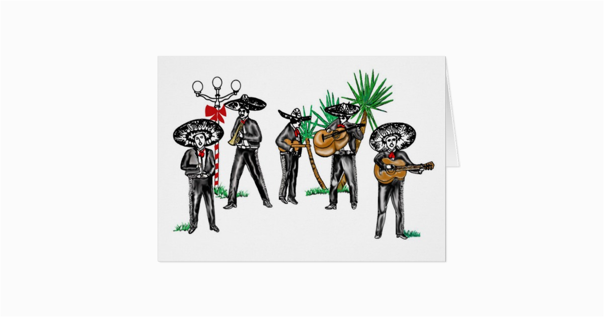 mariachi christmas card zazzle