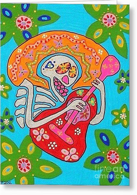 mariachi serenade painting by sandra silberzweig