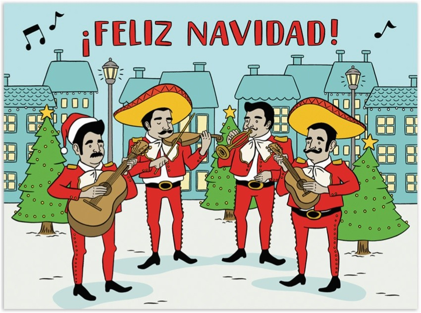 the found mariachi feliz navidad