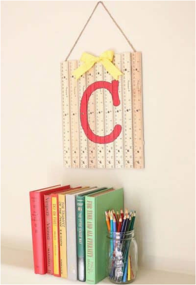 back to school ruler hanging for teachers meaningful