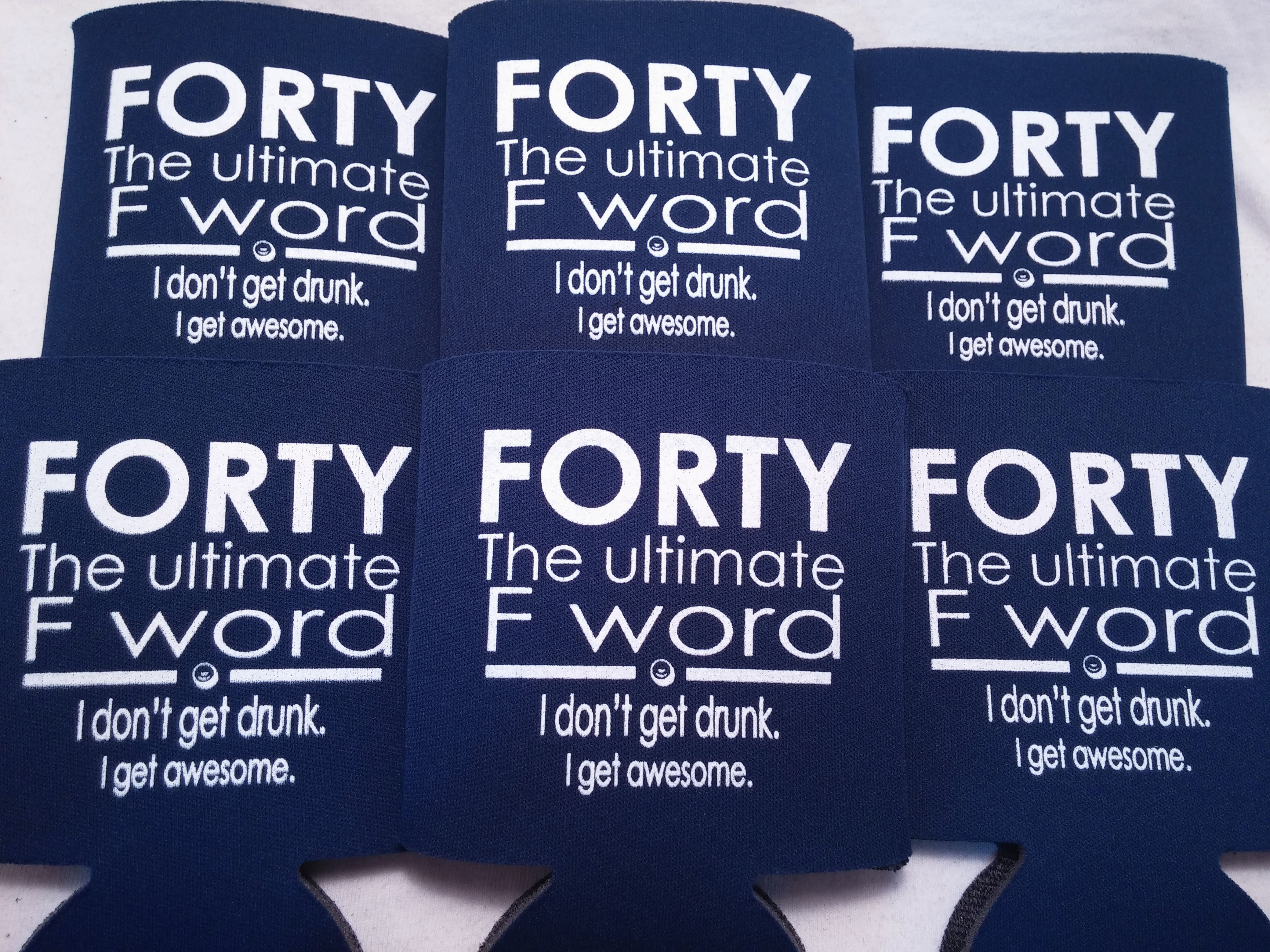 funny birthday koozies 40th birthday ideas pinterest