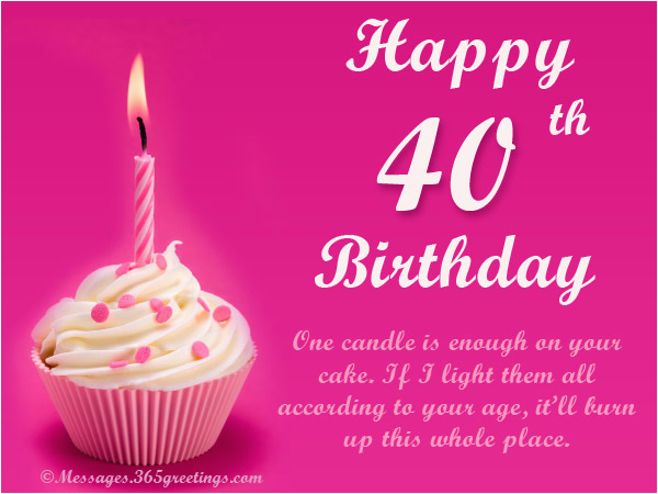 40th birthday wishes 365greetings com