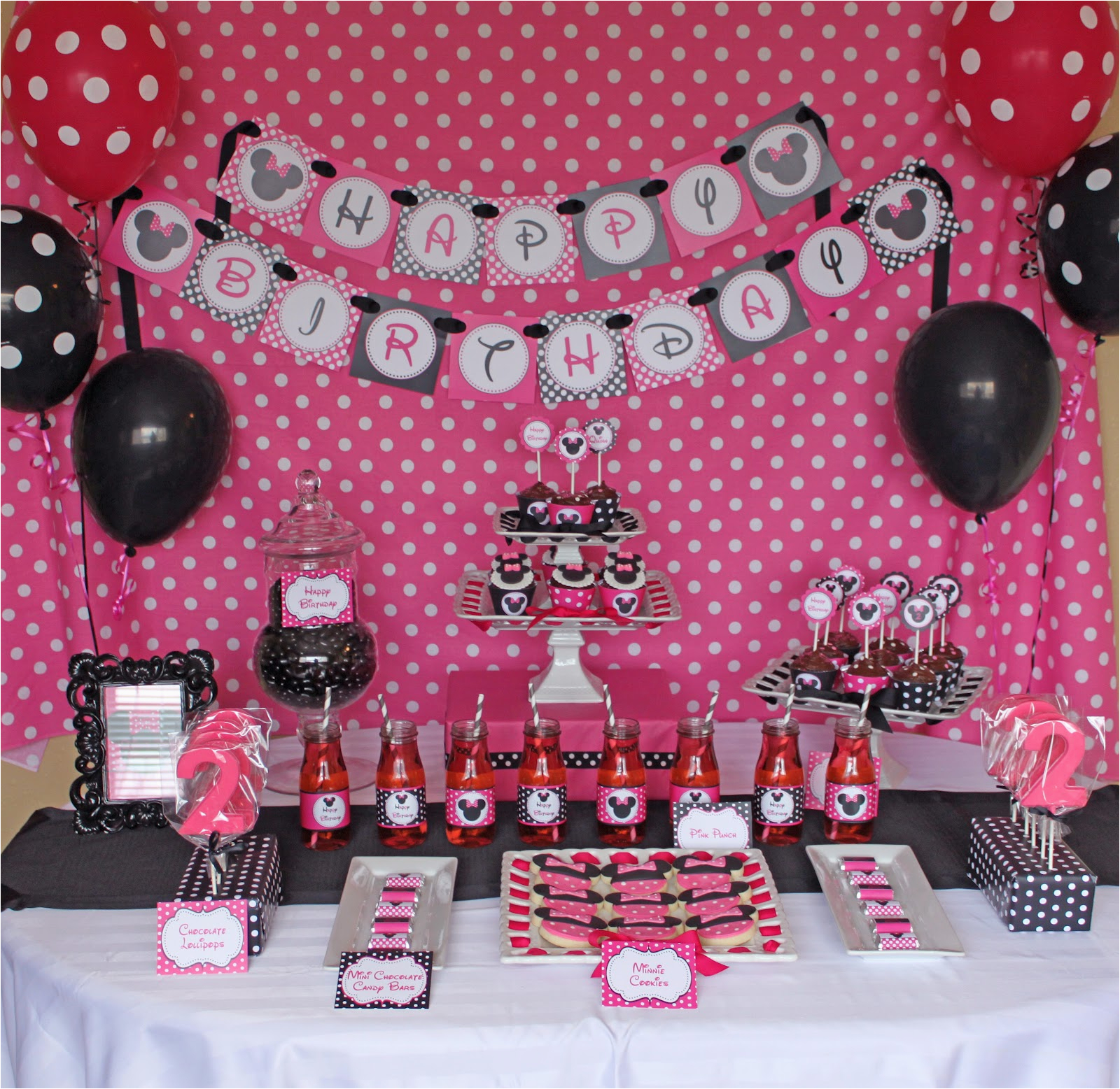 minnie mouse birthday party