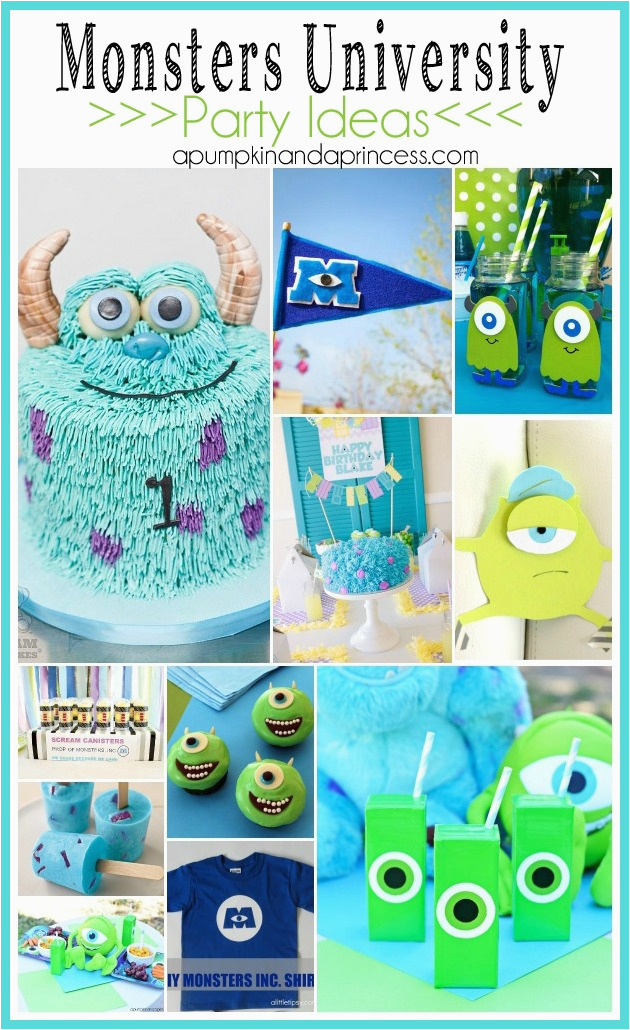 10 monsters university party ideas