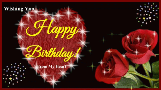 a romantic birthday ecard for her free birthday for her