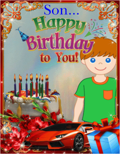son happy birthday free for son daughter ecards