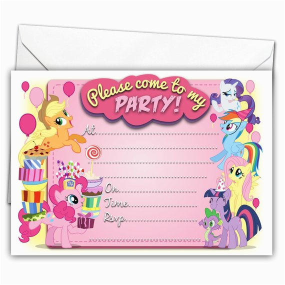 My Little Pony Birthday Cards Free