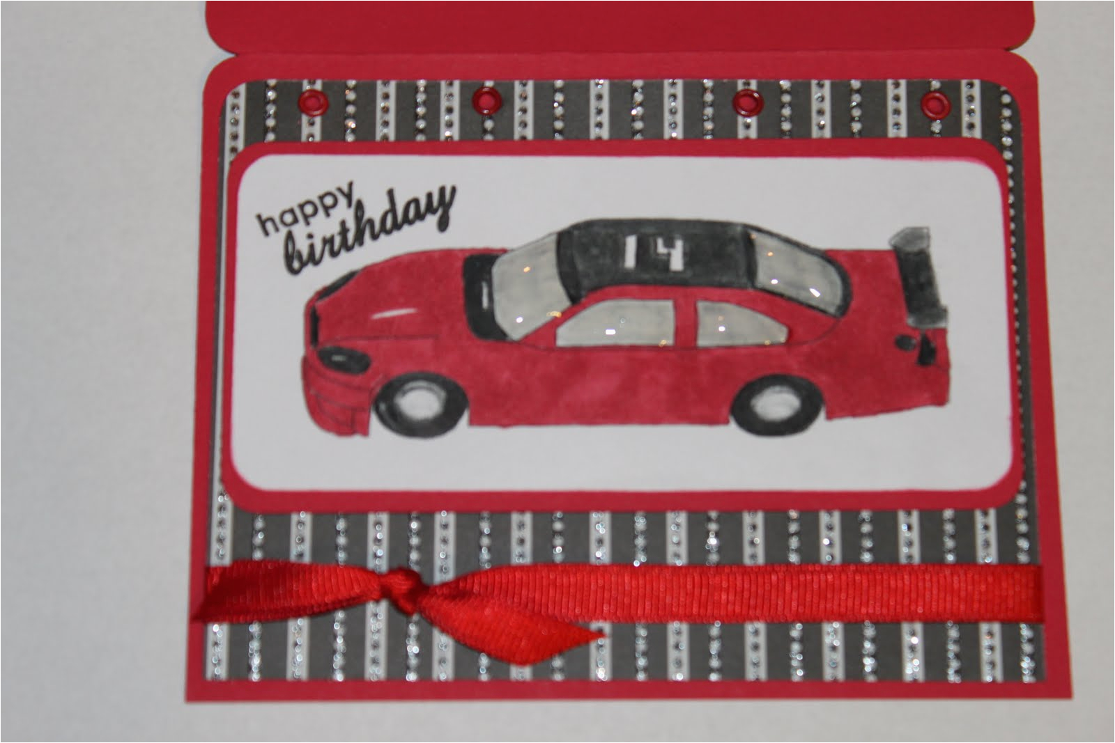 nascar birthday card