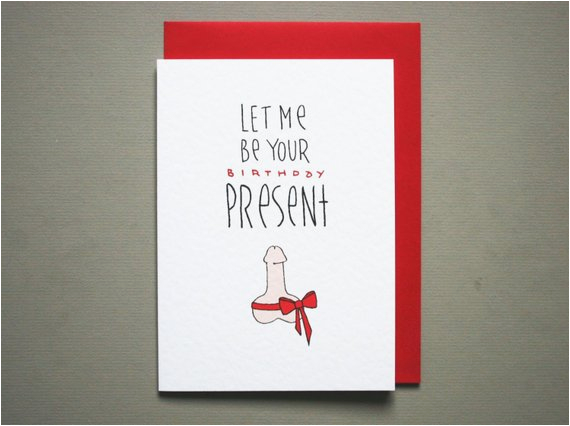 Naughty Birthday Cards For Her Funny Birthday Card Girlfriend Naughty Birthday Card Wife