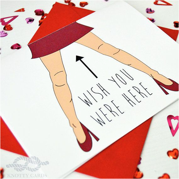 funny naughty card birthday card i miss you card by