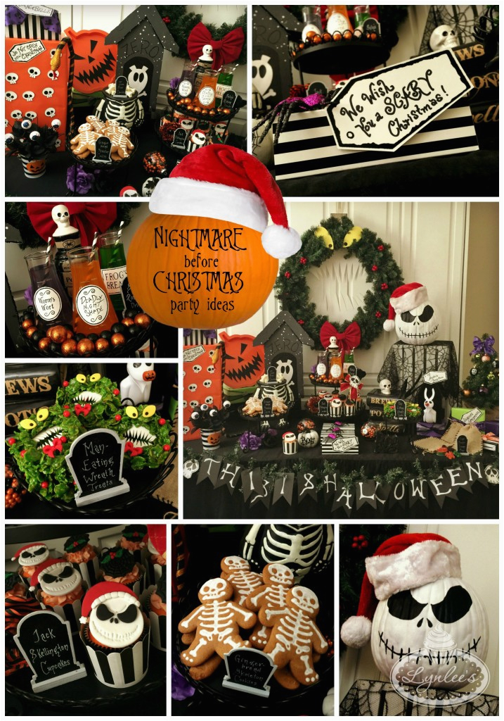 nightmare before christmas party ideas