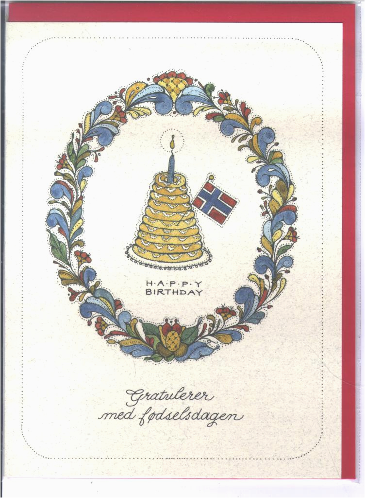 Norwegian Birthday Card norwegian Birthday Card Jj24 3 00 Zen Cart the