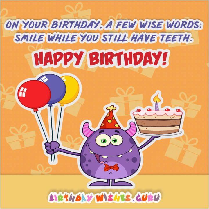 funny birthday wishes messages