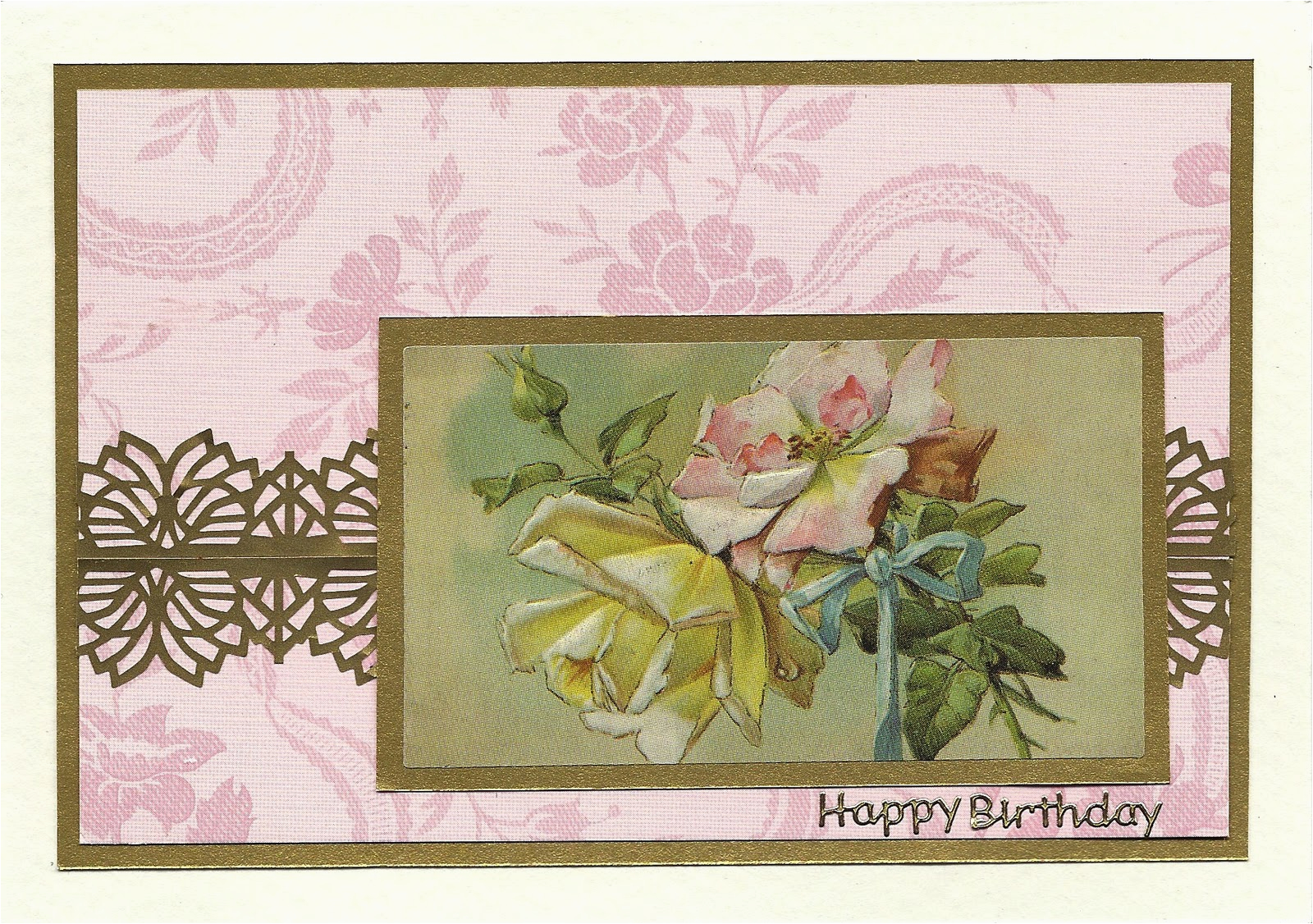 old fshioned feminine birthday cards
