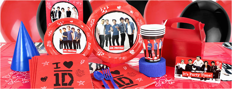 one direction party supplies