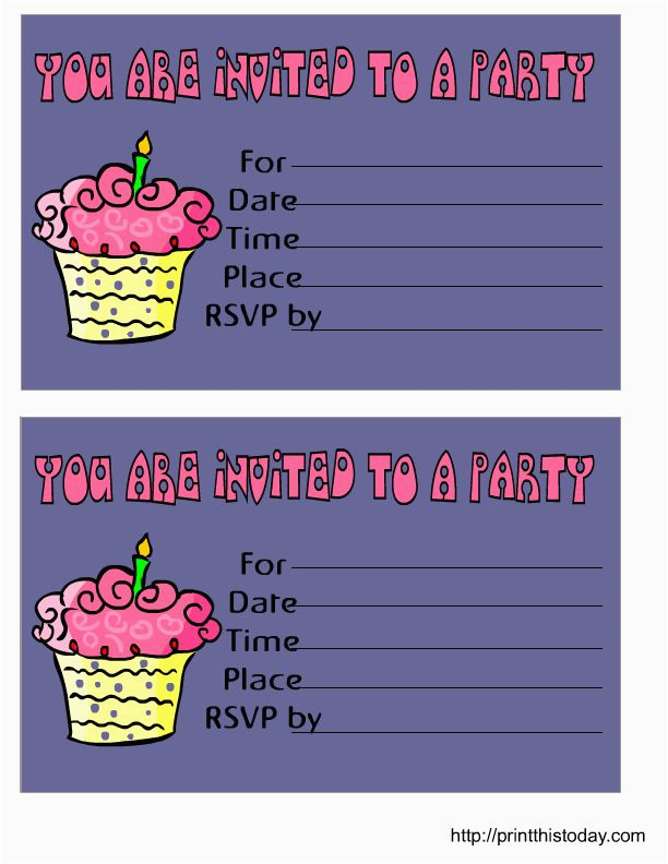 26 best birthdays invitation images on pinterest